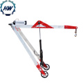 High configuration hydraulic floor mini intelligent electric crane lift 500kg engine crane portable